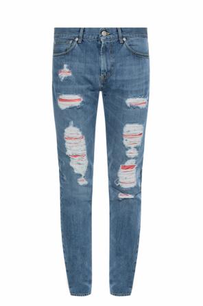 Distressed jeans, zdjęcie 1 Distressed jeans od Alexander McQueen